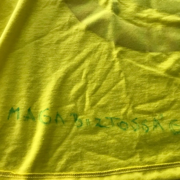 Authentic Zumba Dance Bold Halter Top - Yellow , Large, New! - Picture 5 of 8